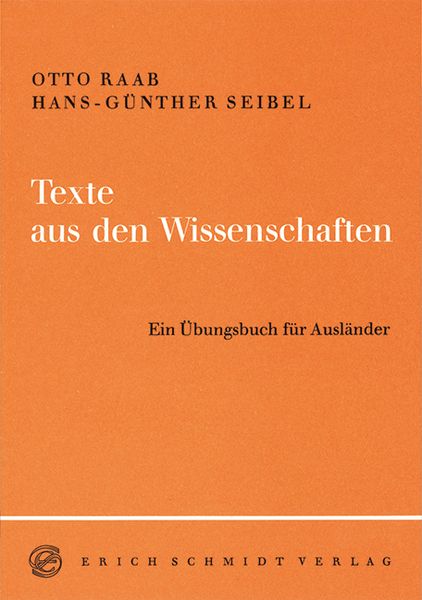 Produktbild: Texte aus den Wissenschaften