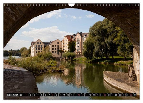 Produktbild: Regensburg - Bayern (Wandkalender 2026 DIN A3 quer), CALVENDO Monatskalender