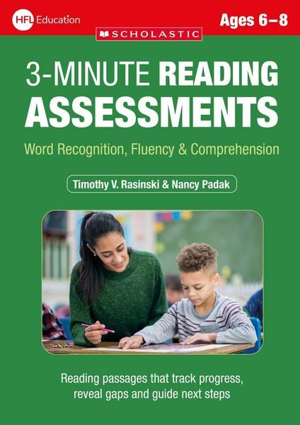 Produktbild: 3 Minute Reading Assessments Ages 6-8