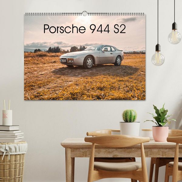 Produktbild: &acute;89 Porsche 944 S2 (Wandkalender 2026 DIN A2 quer), CALVENDO Monatskalender