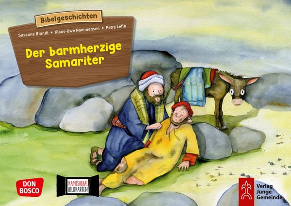 Der barmherzige Samariter. Kamishibai Bildkartenset, Sonstige von Susanne Brandt , Klaus-Uwe Nommensen, Don Bosco, 4260179510748