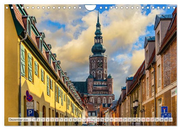 Produktbild: Greifswald Impressionen (Wandkalender 2026 DIN A4 quer), CALVENDO Monatskalender
