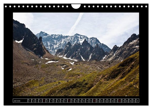 Produktbild: SEH(N)SUCHT ALPEN&Uuml;BERQUERUNG (Wandkalender 2026 DIN A4 quer), CALVENDO Monatskalender