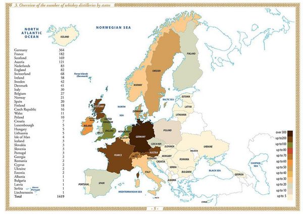 Produktbild: Whisky Atlas Europe 2025