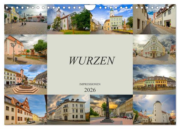 Produktbild: Wurzen Impressionen (Wandkalender 2026 DIN A4 quer), CALVENDO Monatskalender