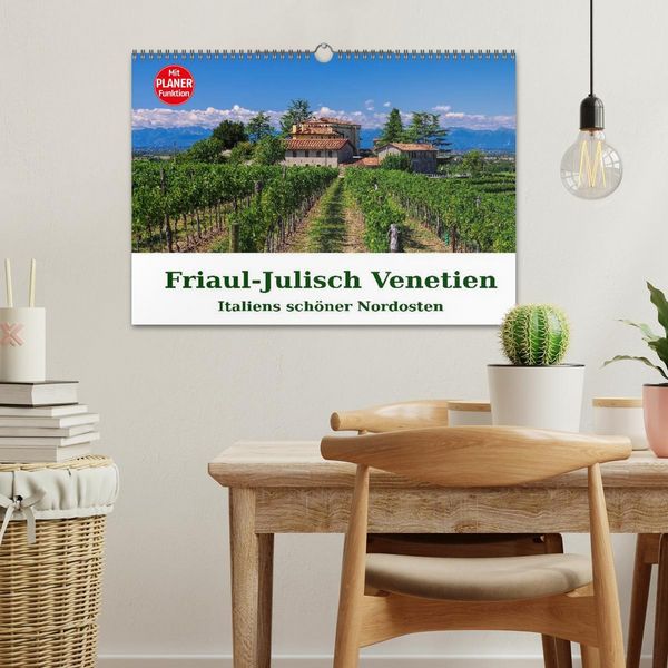 Produktbild: Friaul-Julisch Venetien - Italiens sch&ouml;ner Nordosten (Wandkalender 2026 DIN A3 quer), CALVENDO Monatskalender