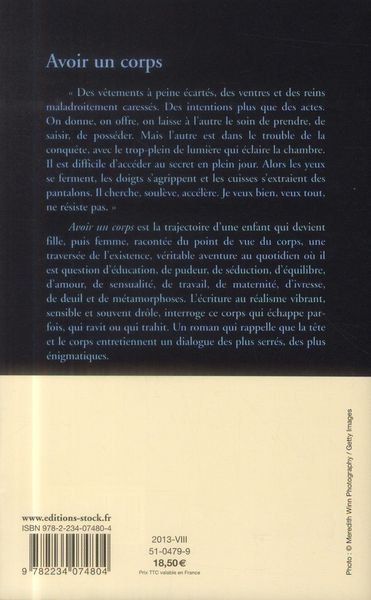 Produktbild: Avoir Un Corps