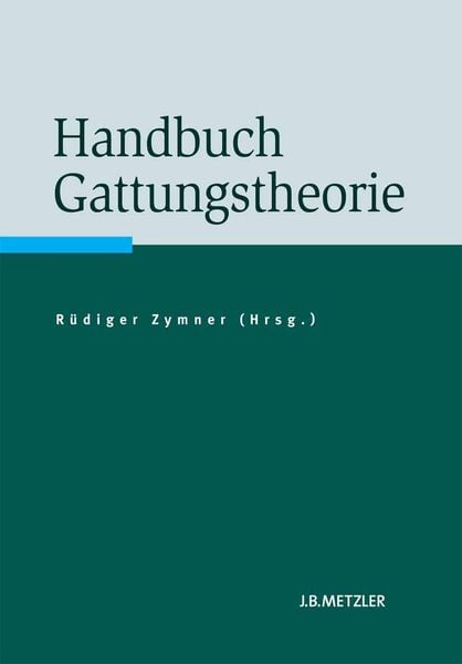 Produktbild: Handbuch Gattungstheorie