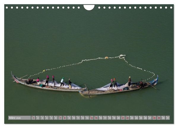 Produktbild: KAMBODSCHA - Im Reich der Khmer (Wandkalender 2026 DIN A4 quer), CALVENDO Monatskalender