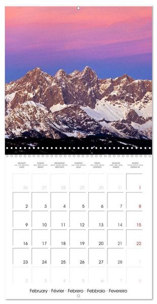 Produktbild: Kramer, C: Roof of the Alps (Wall Calendar 2026 12 &times; 12 Inch
