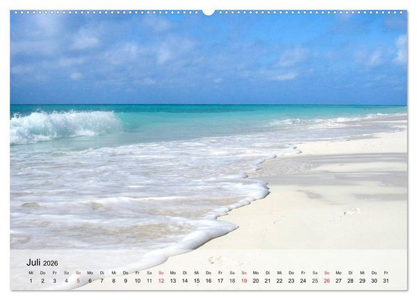 Produktbild: S&uuml;dseetr&auml;ume. Paradiese im Pazifik (Wandkalender 2026 DIN A2 quer), CALVENDO Monatskalender