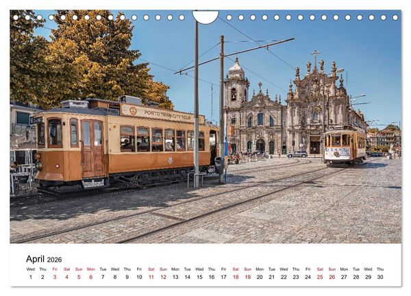 Produktbild: Wonderful Portugal (Wall Calendar 2026 DIN A4 landscape), CALVENDO 12 Month Wall Calendar