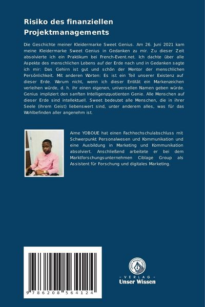 Produktbild: Risiko des finanziellen Projektmanagements