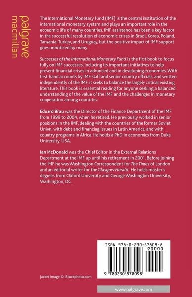 Produktbild: Successes of the International Monetary Fund