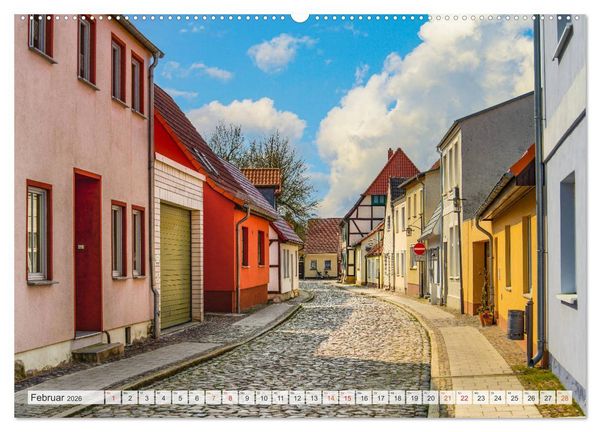 Produktbild: Grimmen Impressionen (hochwertiger Premium Wandkalender 2026 DIN A2 quer), Kunstdruck in Hochglanz