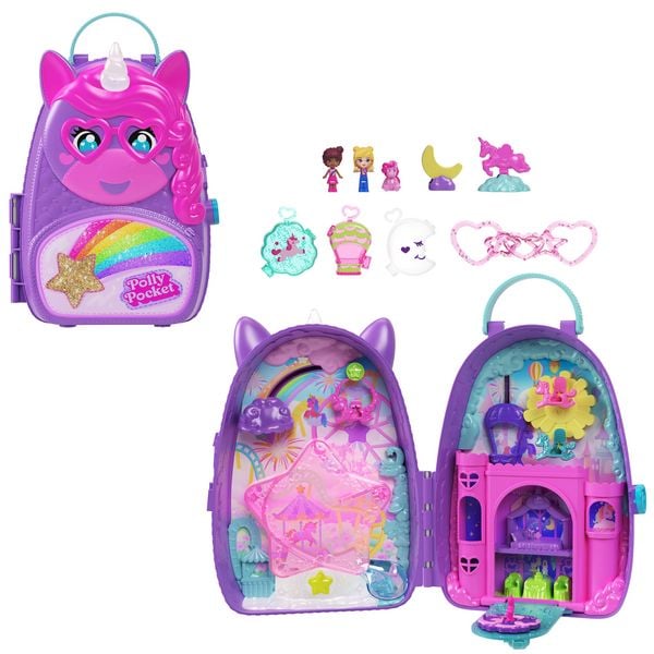 Produktbild: Polly Pocket Unicorn Backpack.JTV05
