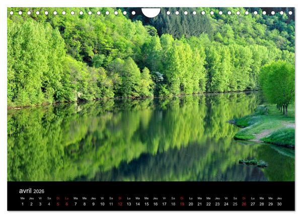 Produktbild: Couleurs Aveyron (Calendrier mural 2026 DIN A4 vertical), CALVENDO calendrier mensuel