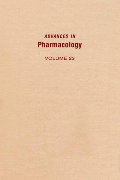 Produktbild: Advances in Pharmacology