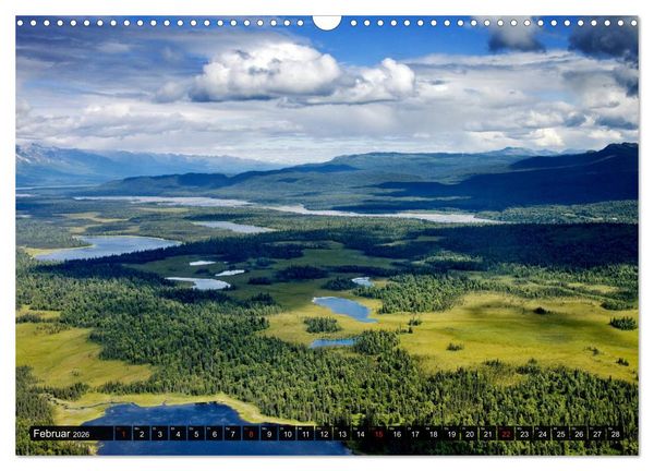 Produktbild: Alaska - Weites Land (Wandkalender 2026 DIN A3 quer), CALVENDO Monatskalender