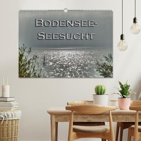 Produktbild: Bodensee - Seesucht (Wandkalender 2026 DIN A2 quer), CALVENDO Monatskalender