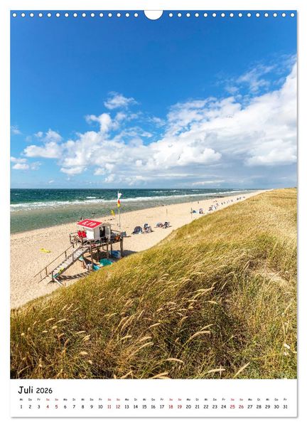 Produktbild: Bezauberndes Sylt (Wandkalender 2026 DIN A3 hoch), CALVENDO Monatskalender