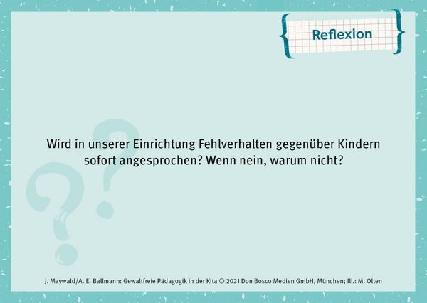 Produktbild: Kinderschutz: Gewaltfreie P&auml;dagogik in der Kita