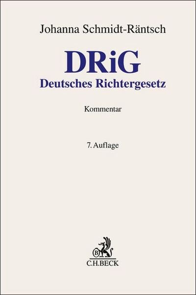 Produktbild: Deutsches Richtergesetz. DRiG