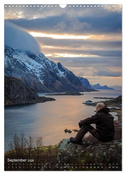 Produktbild: Mystische Lofoten (Wandkalender 2026 DIN A3 hoch), CALVENDO Monatskalender