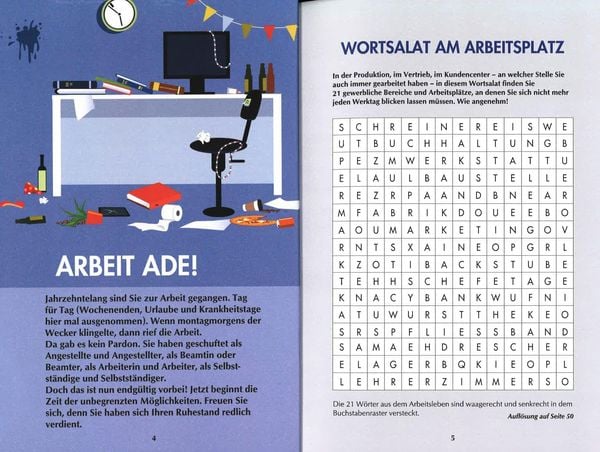 Produktbild: Endlich in Rente! Das R&auml;tselbuch f&uuml;r den Ruhestand