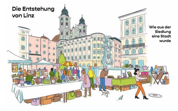 Produktbild: Linz f&uuml;r Kinder. Entdecke die Stadt und ihre Geschichten