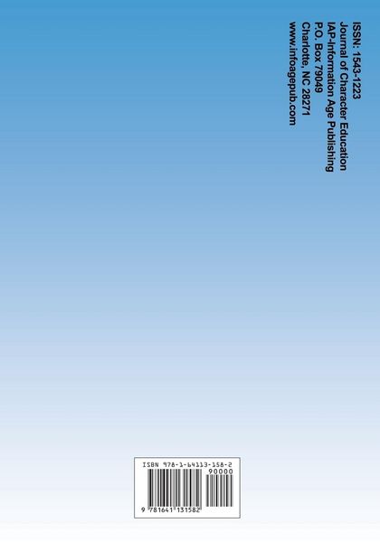 Produktbild: Journal of Character Education Vol 13 Issue 1