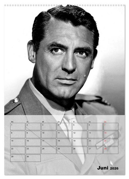 Produktbild: Filmstars - Legenden der goldenen Filmjahre (hochwertiger Premium Wandkalender 2026 DIN A2 hoch), Kunstdruck in Hochglanz