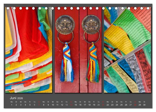 Produktbild: MEDITATION Zeit f&uuml;r mich (Tischkalender 2026 DIN A5 quer), CALVENDO Monatskalender