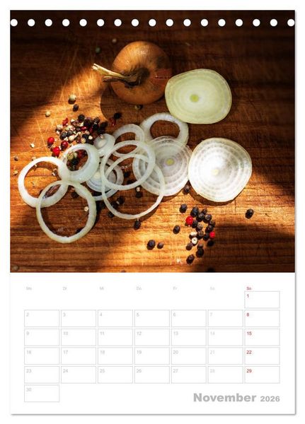 Produktbild: Guten Appetit / ein K&uuml;chen - Terminplaner (Tischkalender 2026 DIN A5 hoch), CALVENDO Monatskalender