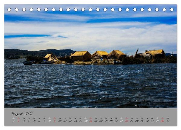 Produktbild: Peru 2026 (Tischkalender 2026 DIN A5 quer), CALVENDO Monatskalender