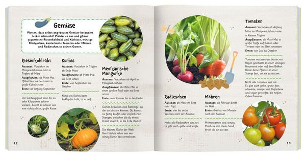 Produktbild: Mein kunterbuntes Gartenbuch