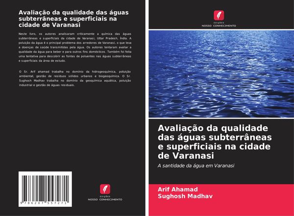 Produktbild: Avalia&ccedil;&atilde;o da qualidade das &aacute;guas subterr&acirc;neas e superficiais na cidade de Varanasi