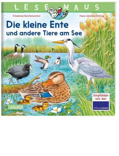 Produktbild: LESEMAUS 177: Die kleine Ente und andere Tiere am See