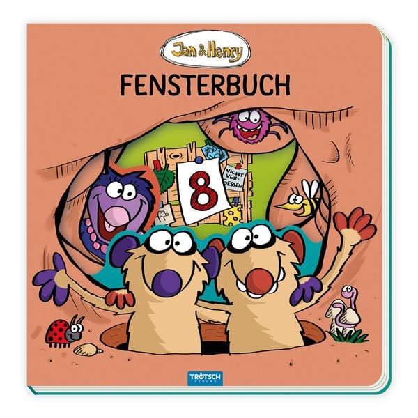 Trötsch Jan und Henry Fensterbuch Pappenbuch, Gebundene Ausgabe von , Trötsch Verlag GmbH & Co. KG, 978-3-9880233-5-3