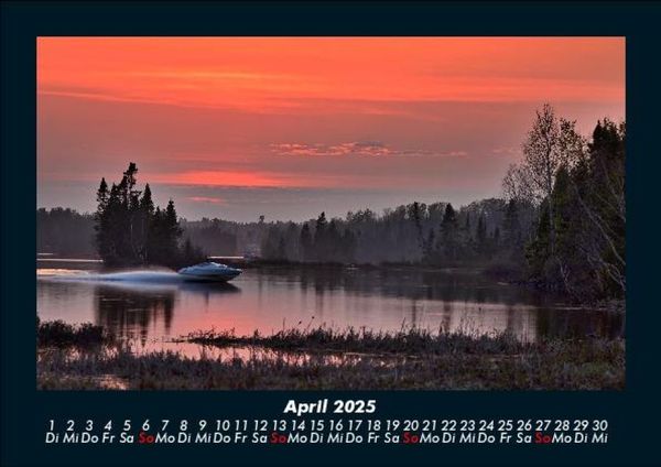 Produktbild: Tag am See 2025 Fotokalender DIN A5