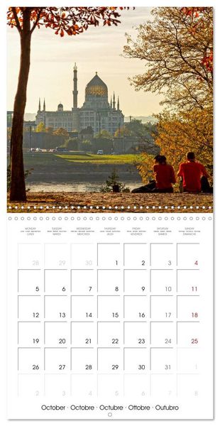 Produktbild: Dresden seasons of a city (Wall Calendar 2026 12 &times; 12 Inch) CALVENDO 12 Month Wall Calendar