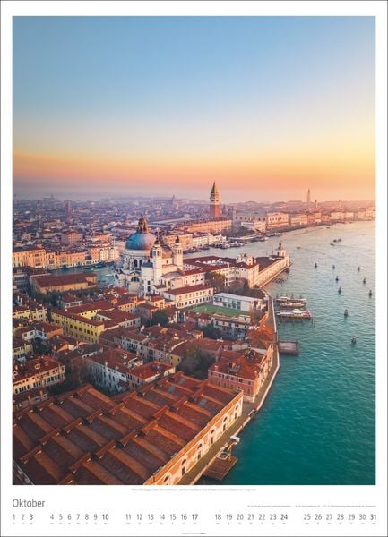 Produktbild: Venezia Kalender 2027 - La Serenissima