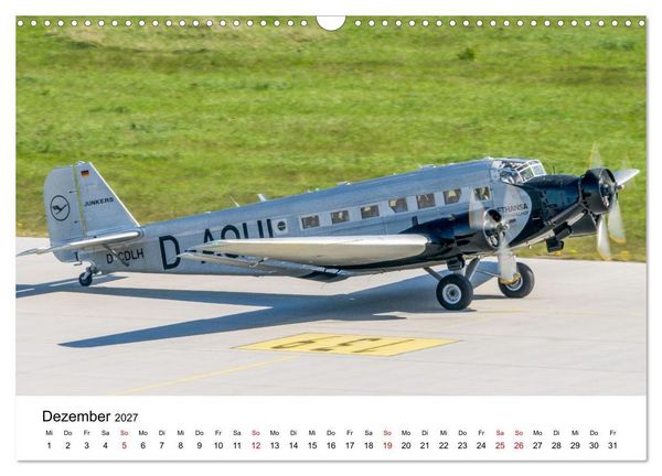 Produktbild: Klassiker der L&uuml;fte (Wandkalender 2027 DIN A3 quer), CALVENDO Monatskalender
