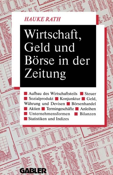 Produktbild: Wirtschaft, Geld und B&ouml;rse in der Zeitung