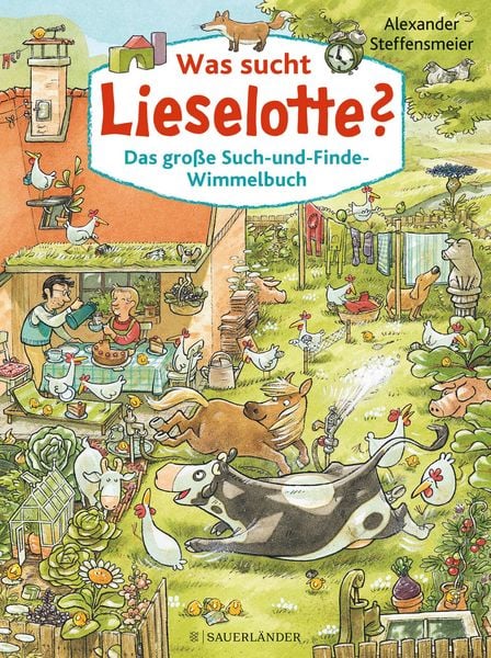 Produktbild: Was sucht Lieselotte? Das gro&szlig;e Such-und-Finde-Wimmelbuch