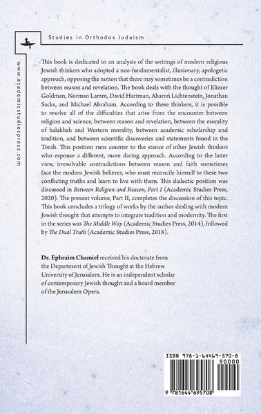 Produktbild: Between Religion and Reason (Part II)