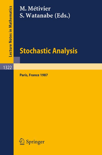 Produktbild: Stochastic Analysis