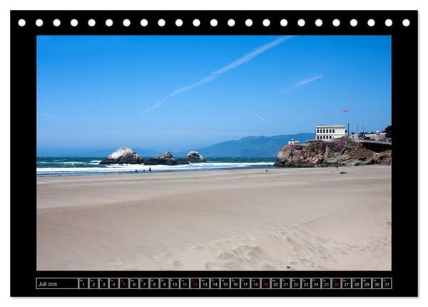 Produktbild: Wunderbares San Francisco (Tischkalender 2026 DIN A5 quer), CALVENDO Monatskalender
