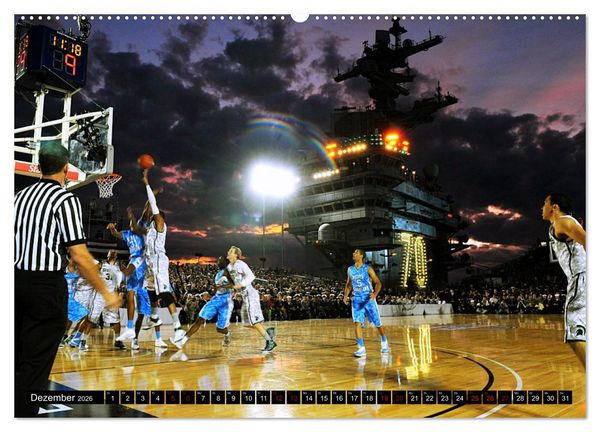 Produktbild: Trendsport Basketball (Wandkalender 2026 DIN A2 quer), CALVENDO Monatskalender