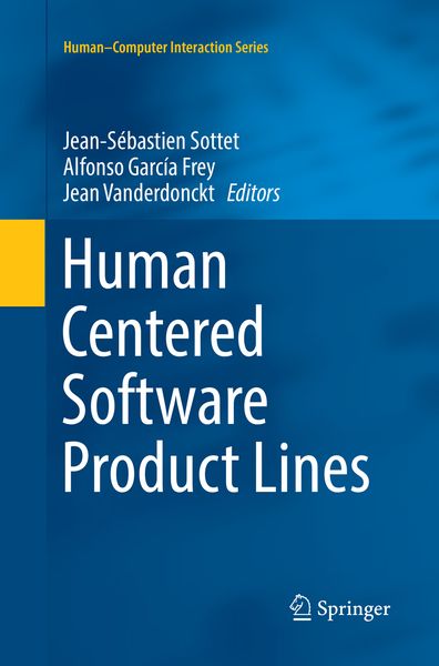 Produktbild: Human Centered Software Product Lines